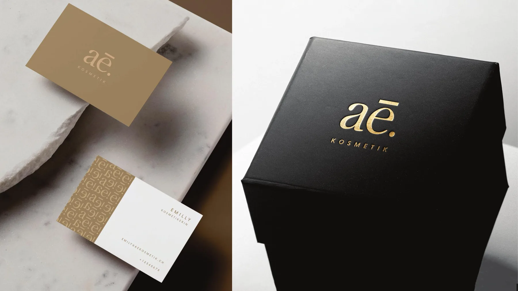 Geschenkverpackung AĒ Kosmetik