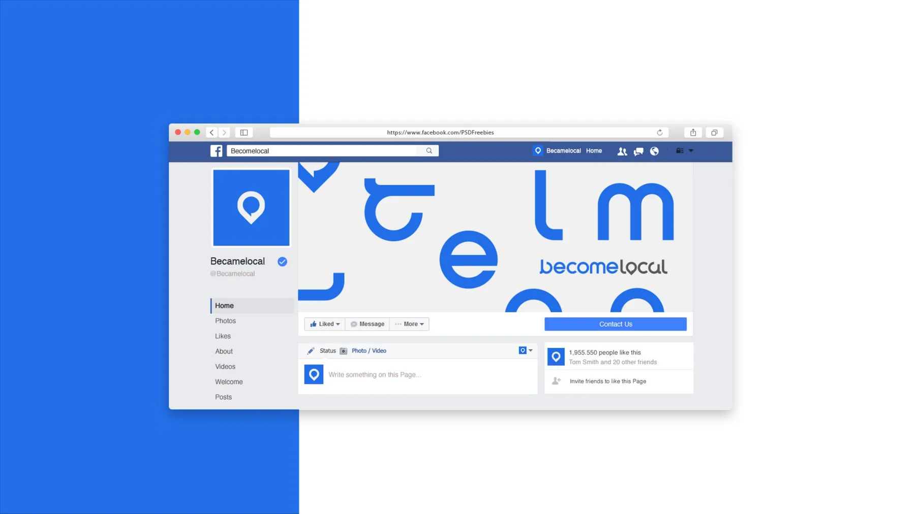 Web-Applikation Becomelocal