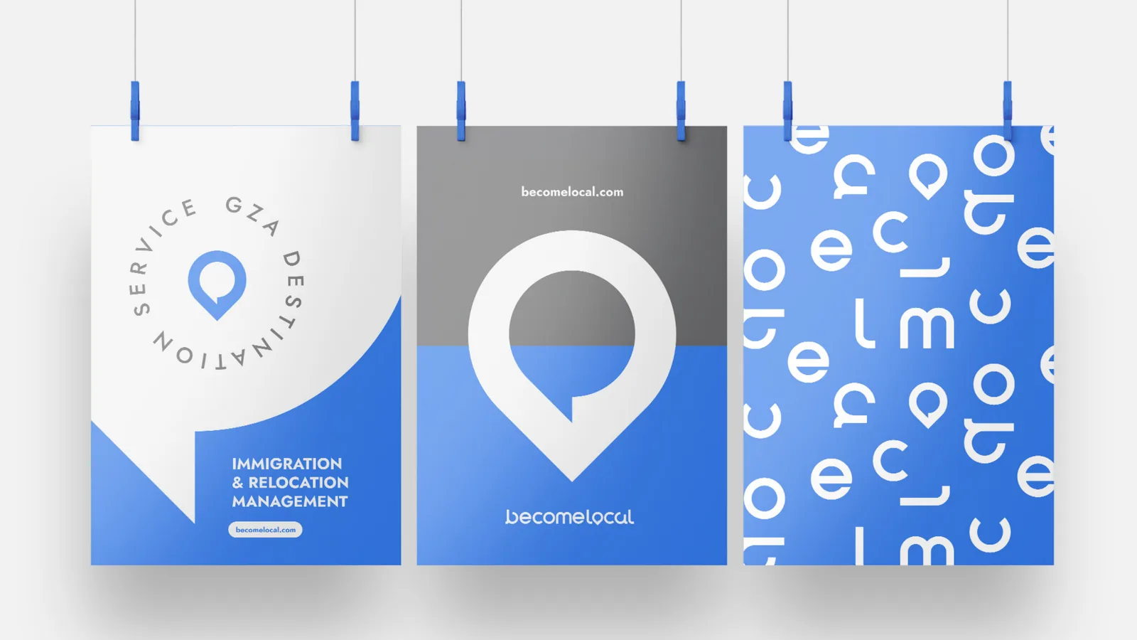 Plakate Becomelocal