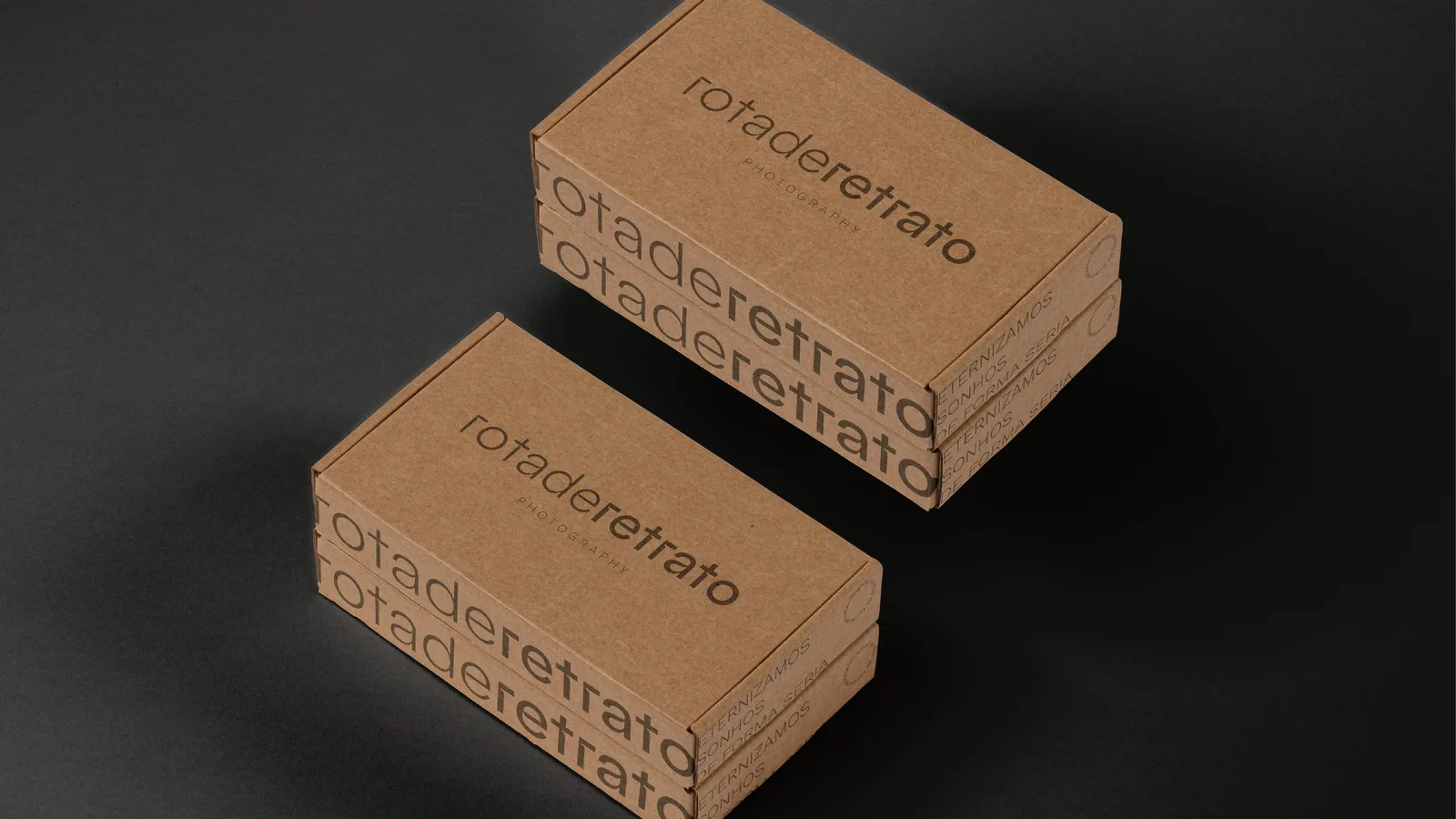Kraft-Verpackung Rota de Retrato